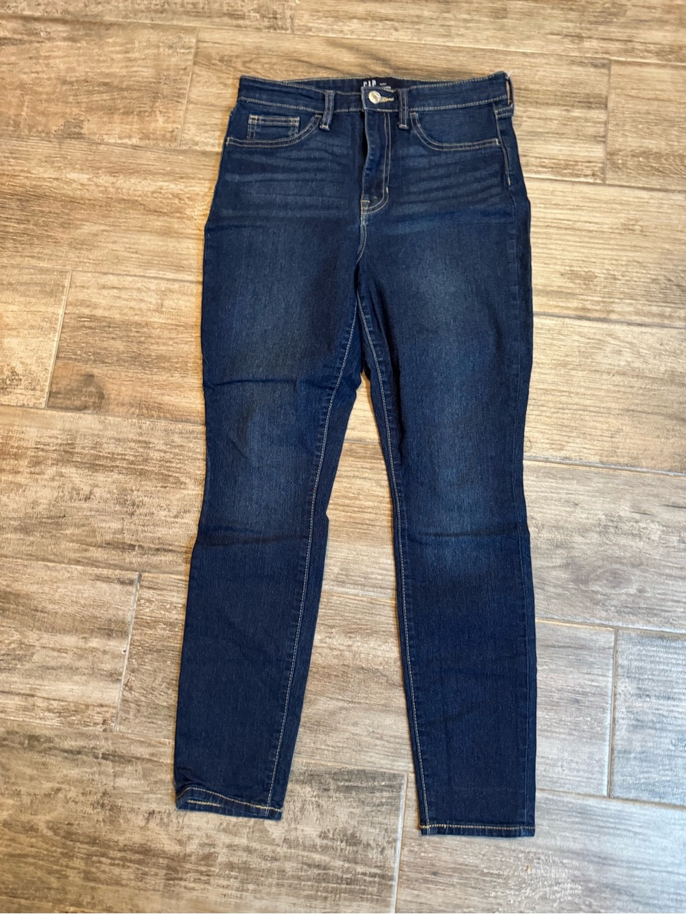 GAP Indigo High-Rise Jeggings - Stretch Slim Fit
